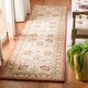 preview thumbnail 21 of 35, SAFAVIEH Handmade Anatolia Adella Traditional Oriental Hand-spun Wool Rug 2'3" x 10' Runner - Beige/Rust - Runner