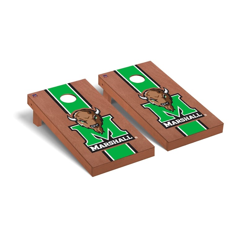 Marshall Thundering Herd 2x4 Pro Cornhole Boards - V9 - Include Team Bags + Carry Case