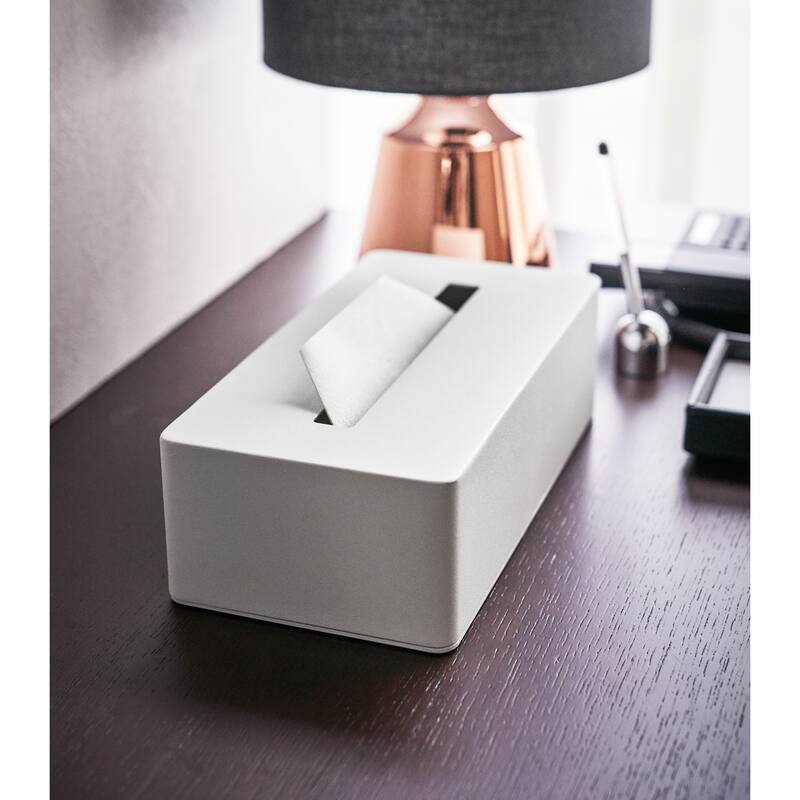 Yamazaki Home Tissue Case, Steel - L 5.31 x W 10.43 x H 2.95 inches