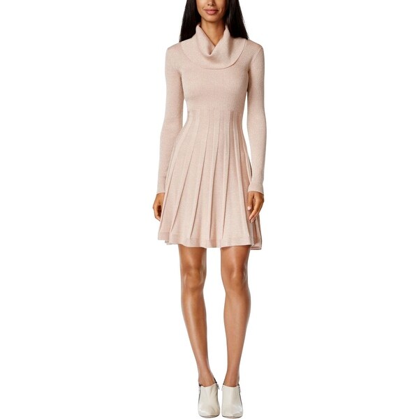 calvin klein cowl neck dress