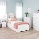 preview thumbnail 5 of 10, Bella 4-Drawer Dresser, White