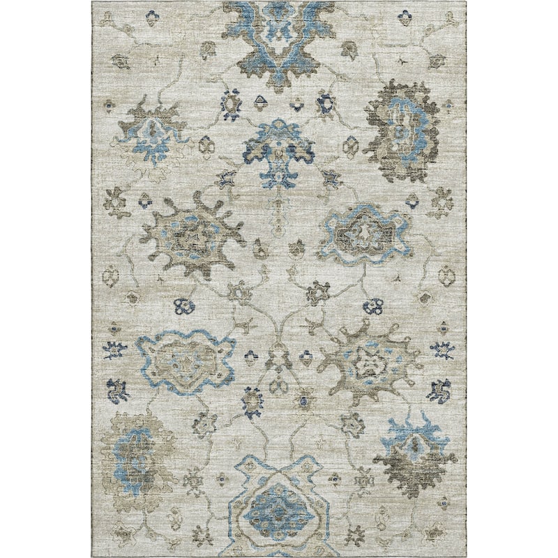 Premium Washable Super Soft Traditional Kashan Mayfield Rug