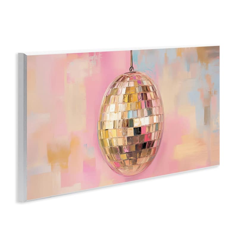 Stupell Gold Hued Disco Ball Wall Plaque Art Design By Nini Art