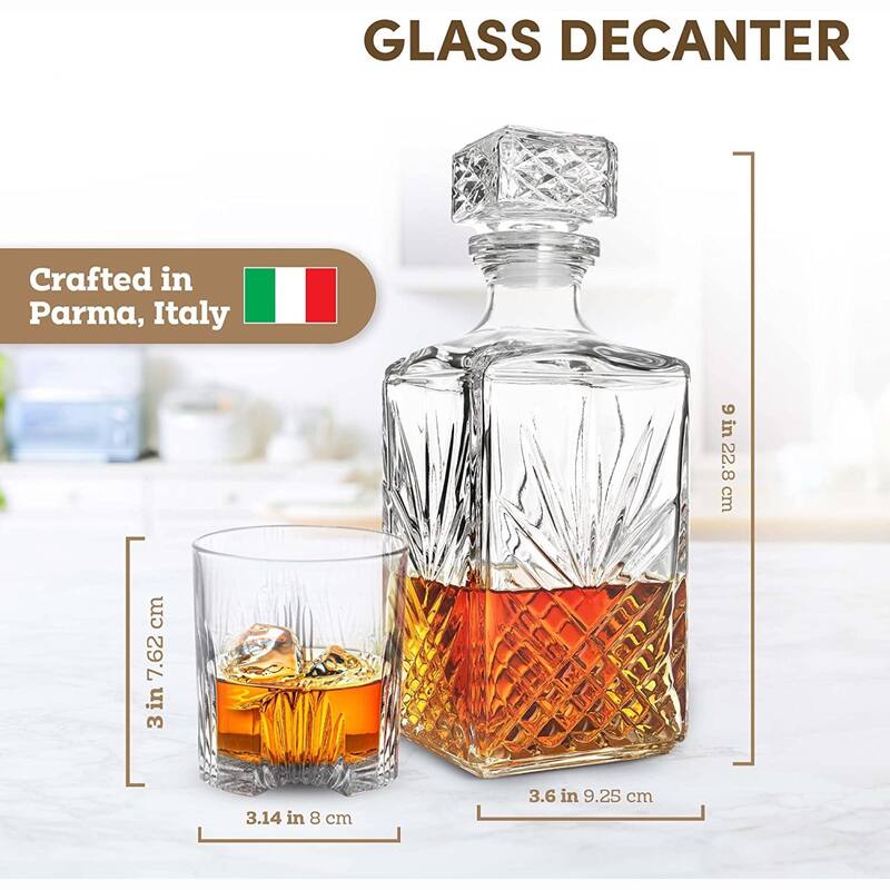 Bormioli Rocco Selecta Whiskey Decanter