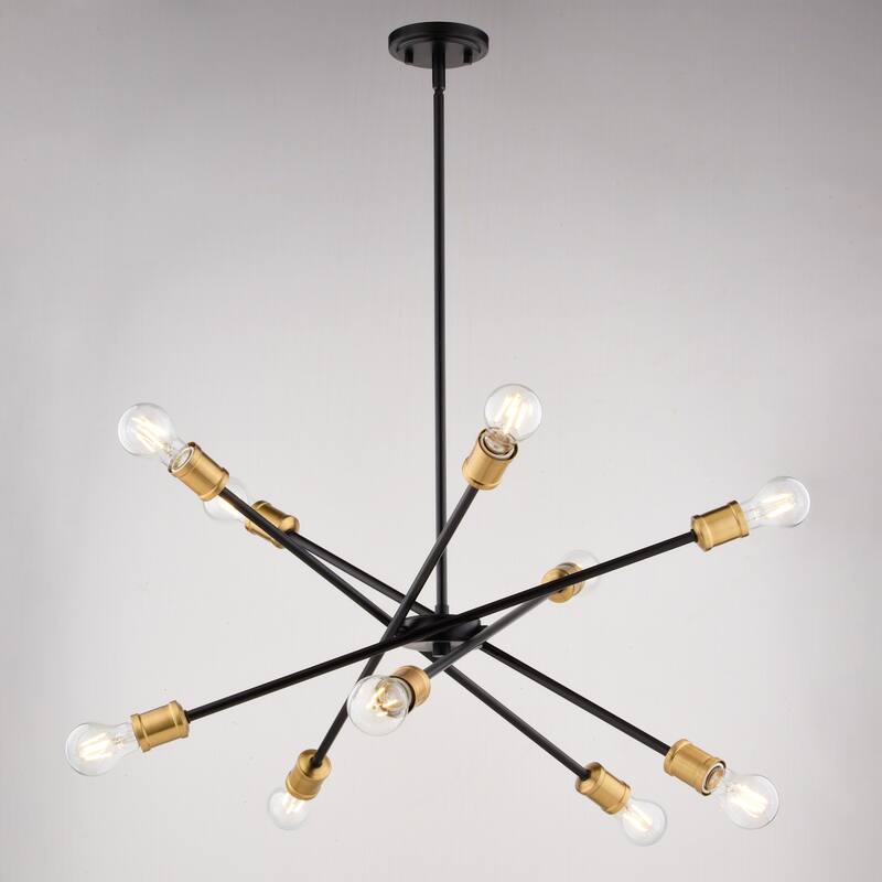 Vaxcel Lighting H0301 10 Light 35" Wide Sputnik Chandelier