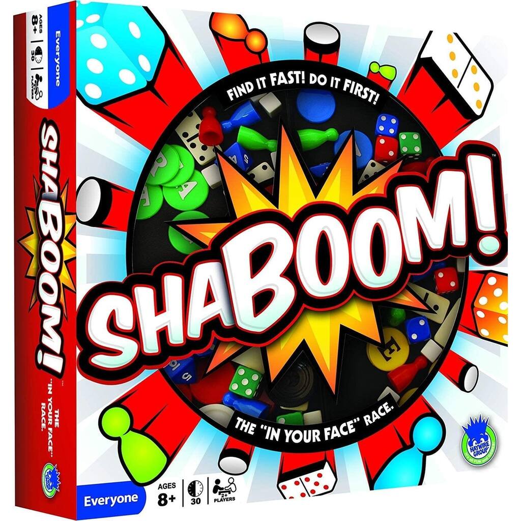 ShaBoom! The In-Your-Face Race Game | For 2+ Players