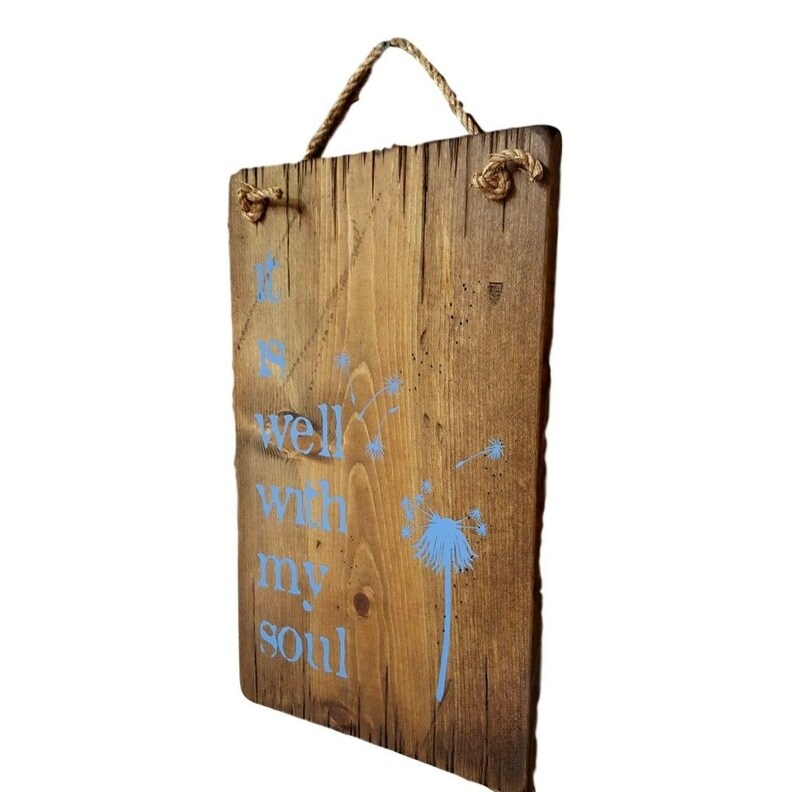 Shop Cowboy Signs Wood Wall Hanging Well With My Soul Pine Wood