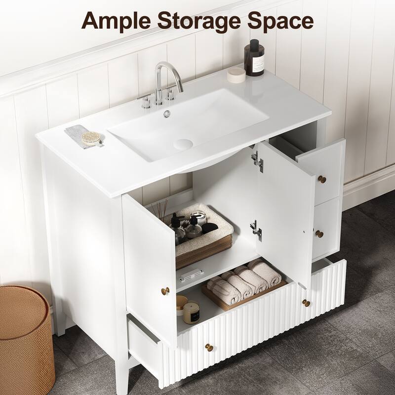 36'' Bathroom Vanity with Sink