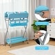 preview thumbnail 13 of 22, Baby Changing Table with Safety Belt and 4-side Defence - 36.5" x 27" x 40.5"(L x W x H)