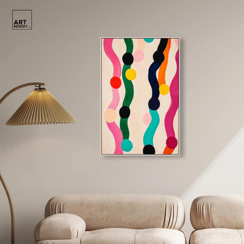 Pearl Colors I Canvas by Art Remedy