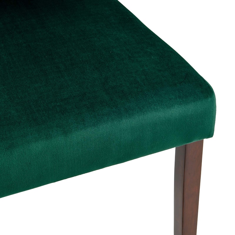 Copper Grove Piskent Velvet-upholstered Armless Dining Chairs (Set of 2)