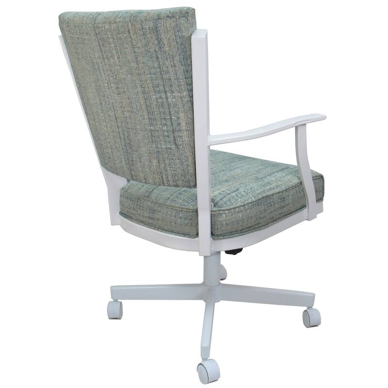 Montana Swivel Metal Dining Caster Chair on Reading Base