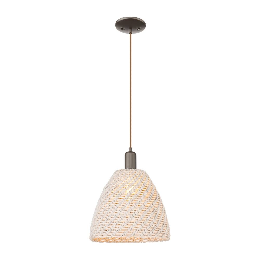 Innovations Lighting Downtown Urban - Natural Ballston Dome - 1 Light 12" Cord Hung Mini Pendant