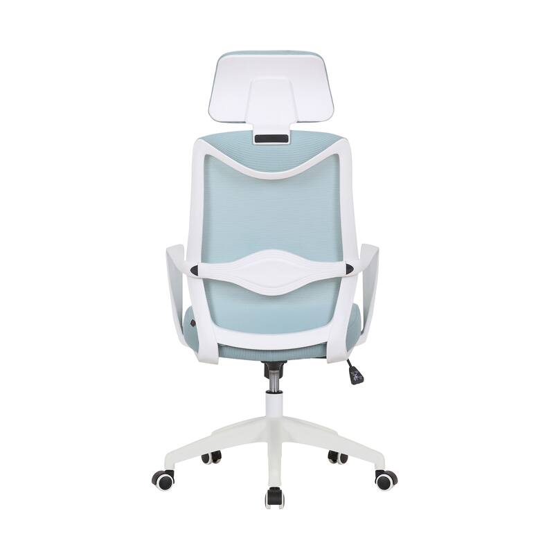 Porthos Home Cory Swivel Office Chair, Tall Mesh Back, Height Adjustable Seat