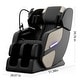 preview thumbnail 8 of 19, PU Leather Zero Gravity Massage Chair with Full Body Air Bags, 6 Rollers, Heating, Bluetooth, Recliner Chair