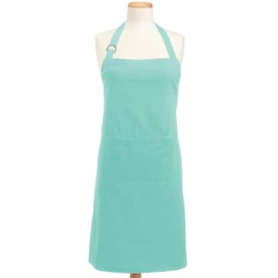 Chino Cotton Unisex Kitchen Chef Apron - 32" - Aquamarine