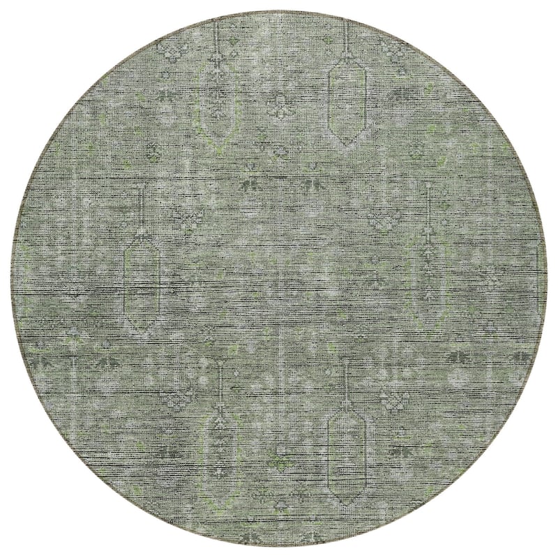 HomeRoots Southwestern Transitional Rectangle Outdoor Rug