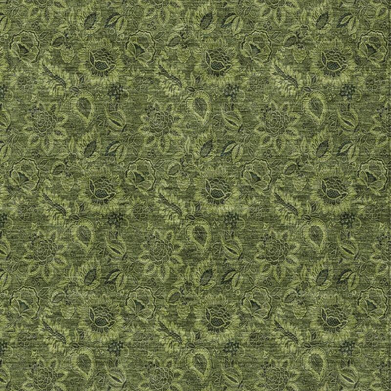 HomeRoots Floral Transitional Rectangle Outdoor Rug