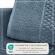 preview thumbnail 77 of 193, Linery & Co. Cotton Diamond Waffle Texture Bath Towels.