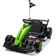 preview thumbnail 1 of 18, 24V Ride On Go Kart for Kids, Ajustable Length Electric Ride Toy Green