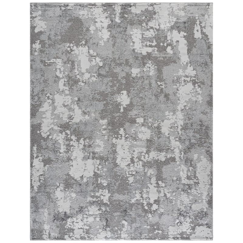 SAFAVIEH Century Finie Contemporary Rug - 9' x 12' - Grey/Ivory