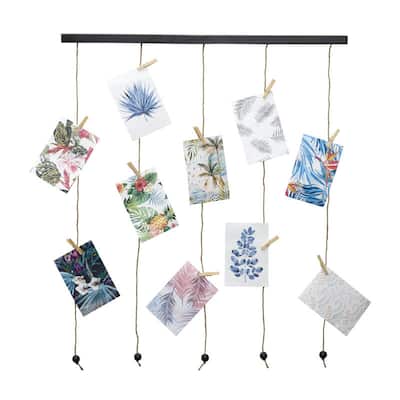 Melannco 30 Clip Collage, 31X26 Inch, Black