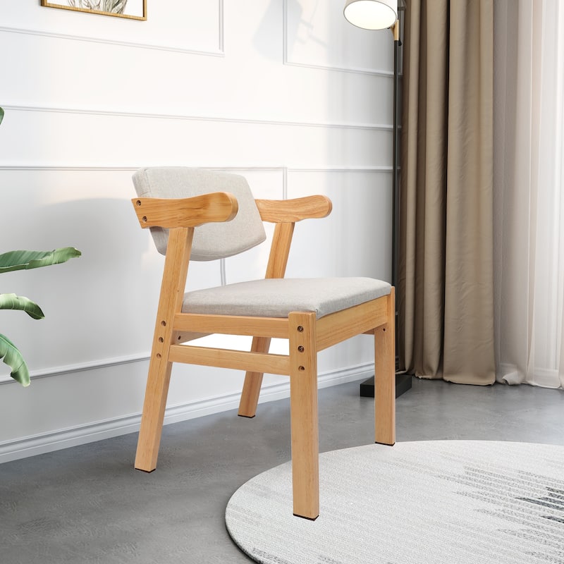 Kids Desk and Chair Set with Hutch, Wooden Study Desk for Bedroom