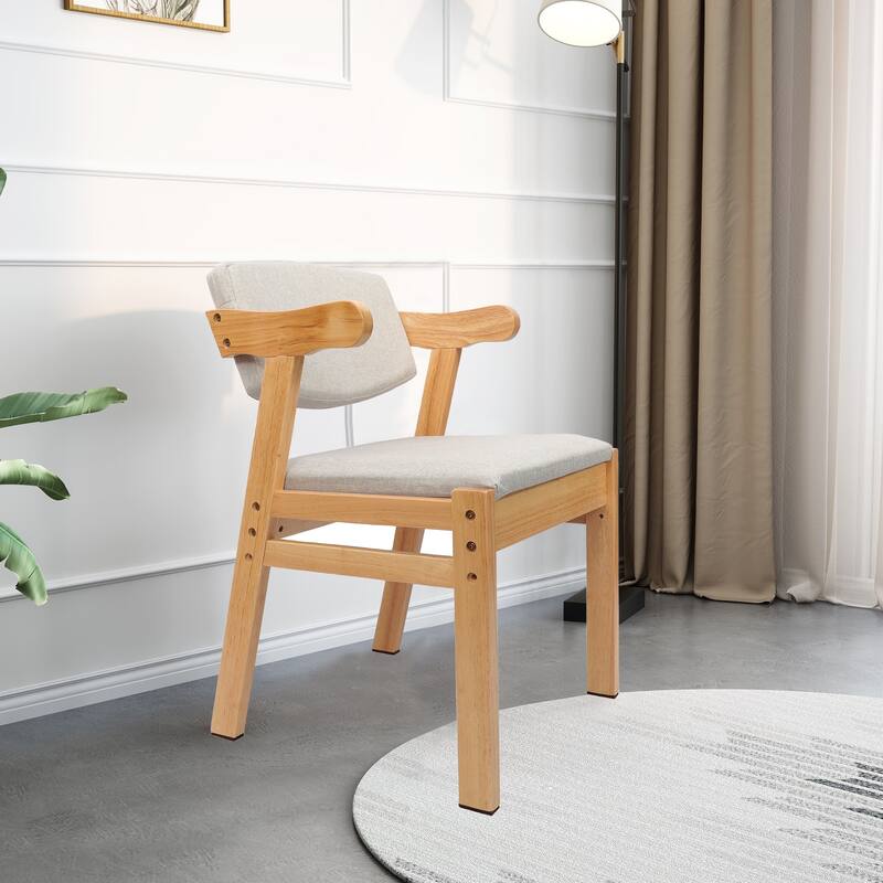 Kids Writing Desk with Chair, Student Study Desk and Bookshelf Set