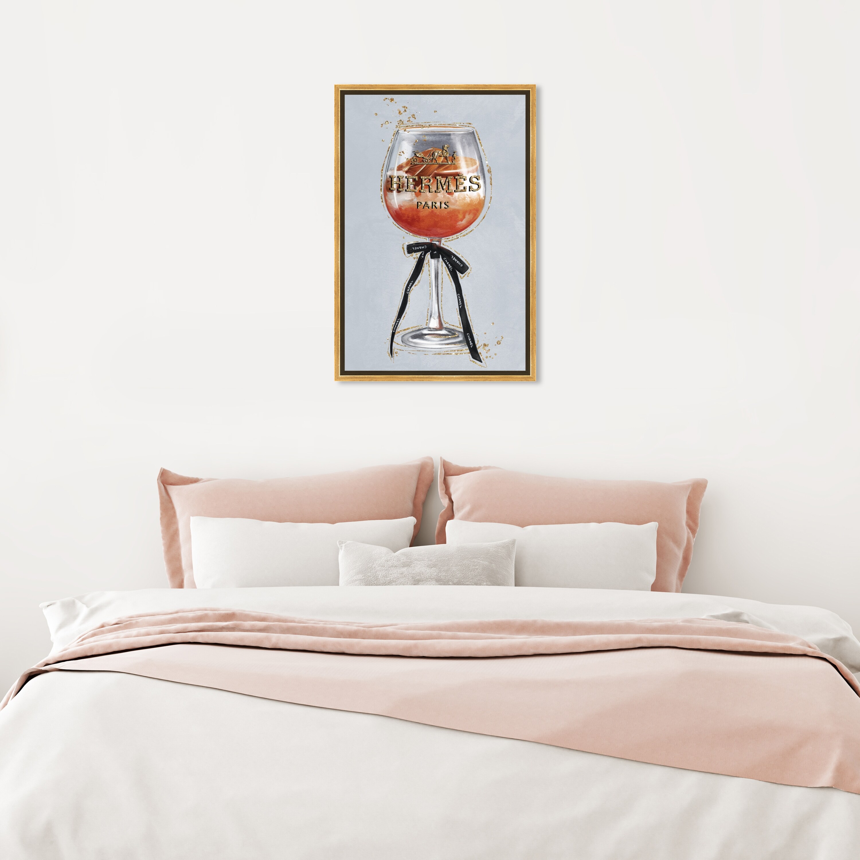 Oliver Gal 'Classic Cognac' Fashion Orange Wall Art Canvas Print - Bed Bath  & Beyond - 33003903