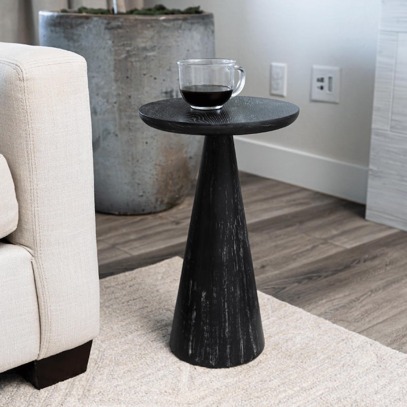 Maven Lane Owen Rustic Wooden Drink Table