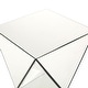 preview thumbnail 6 of 11, Fairfax Mirrored End Table by Christopher Knight Home - 12.23" L x 12.23" W x 20.30" H