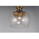 preview thumbnail 2 of 3, Goblet 3-Light Semi Flush Mount