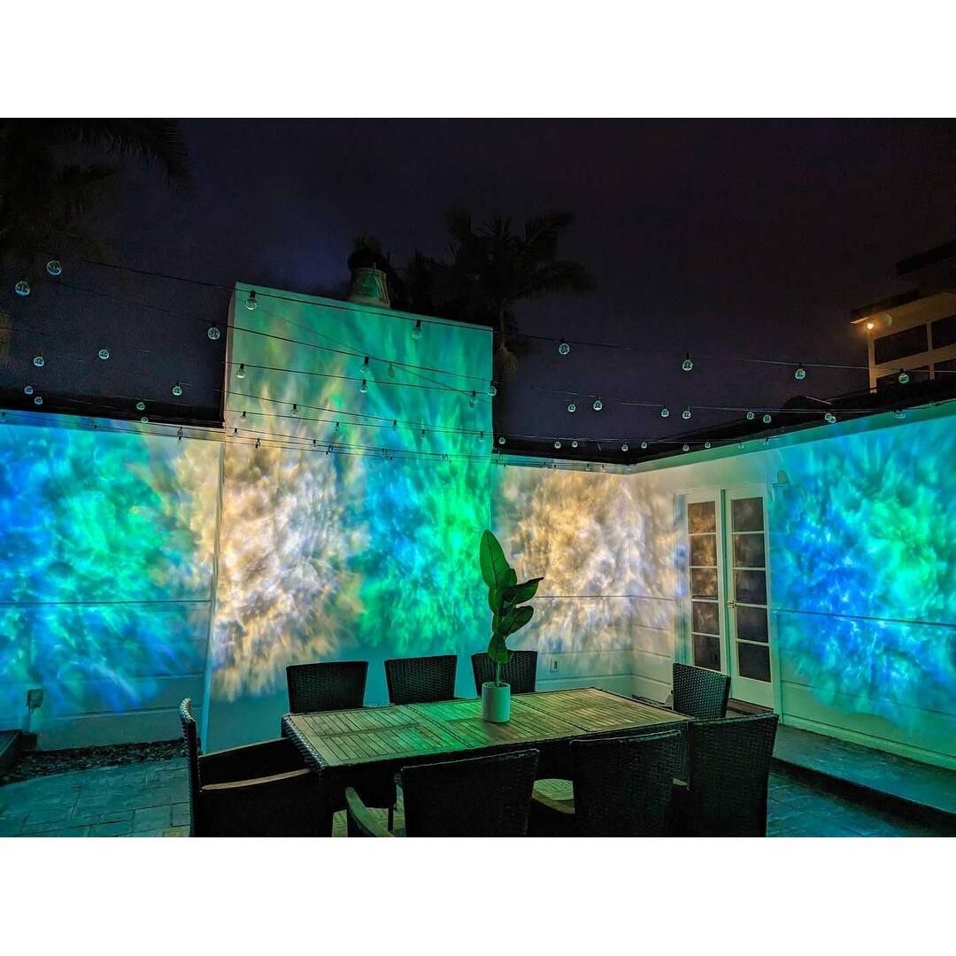 BlissLights Oblivia IP65 Outdoor Nebula Cloud Projector, LED