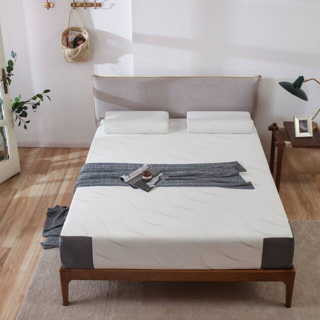 10 Inch Hybrid Mattress, Cooling Memory Foam Spring Sleep & Pressure Relief And Medium-Firm Mattress, CertiPUR-US Certified