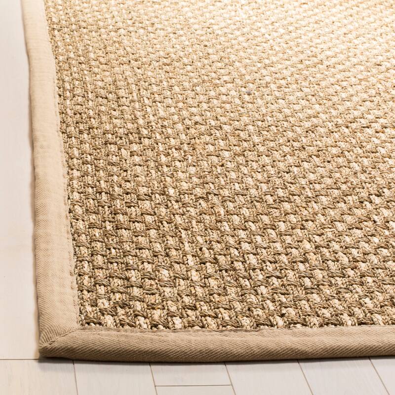 SAFAVIEH Stas Beige Seagrass Area Rug
