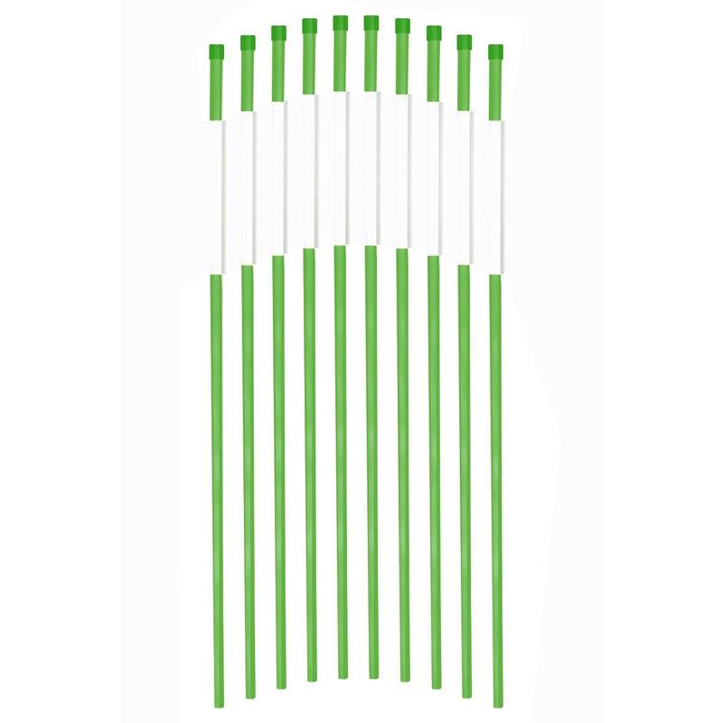 36 in. Reflective Driveway Markers Driveway Reflectors, Green (20-Pack) - 5/16"x60",50pack