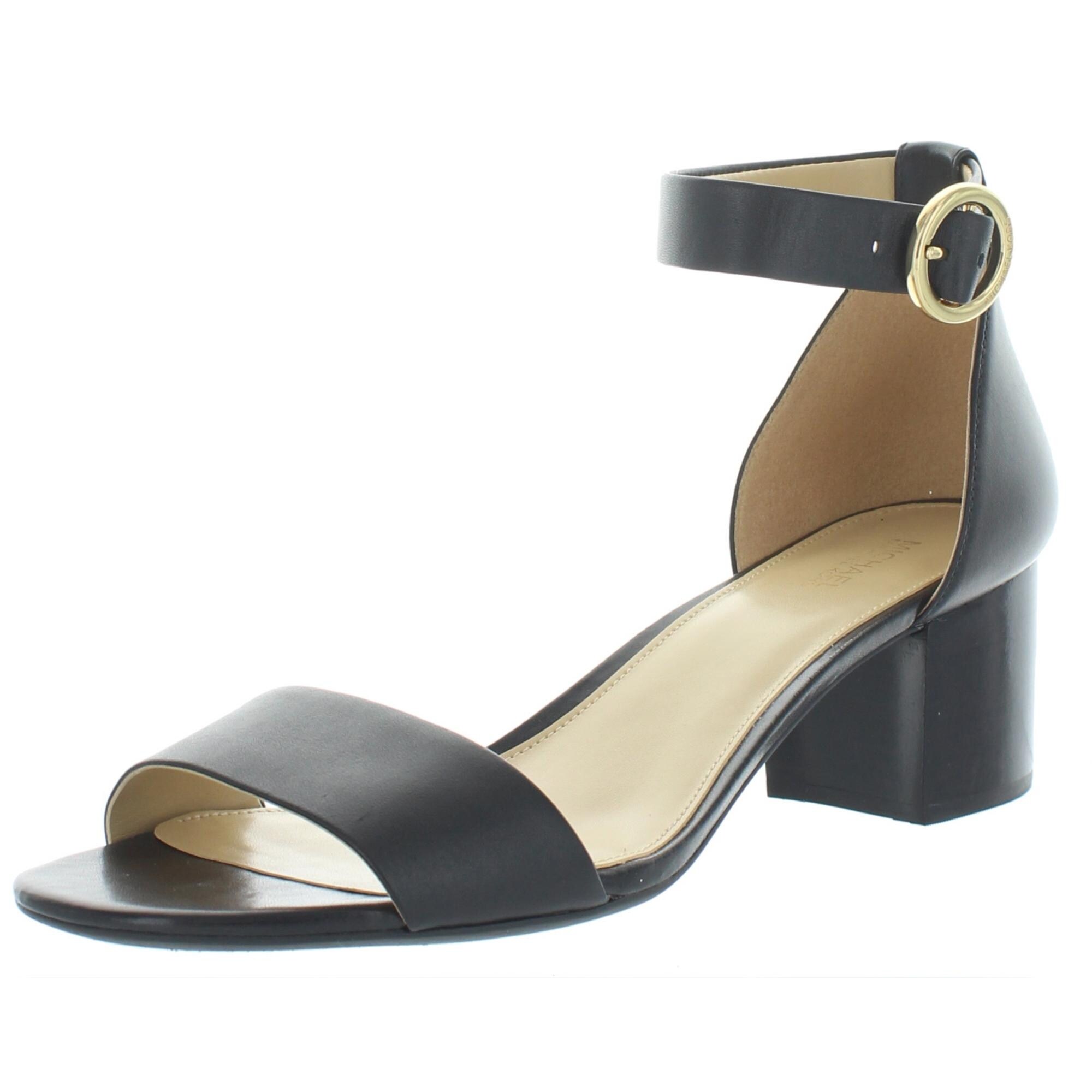 michael michael kors lena block heel dress sandals