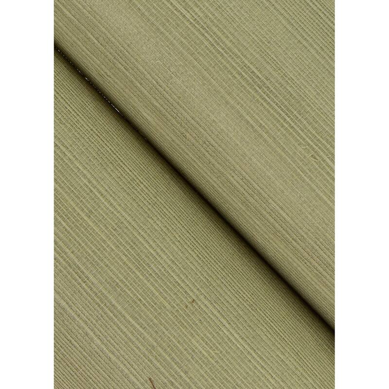 A-Street Prints Yunri Sage Sisal Grasscloth Wallpaper
