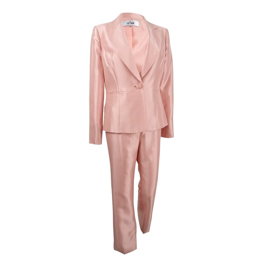 blush pantsuit
