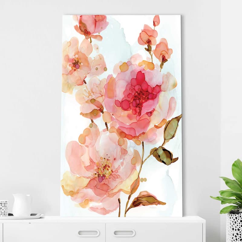 "Vivid Roses" by Carol Robinson Print on Canvas