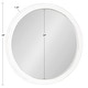 preview thumbnail 22 of 21, Kate and Laurel Mansell Wood Framed Wall Mirror - 28" Diameter