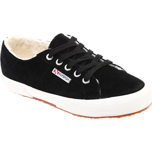 superga black suede