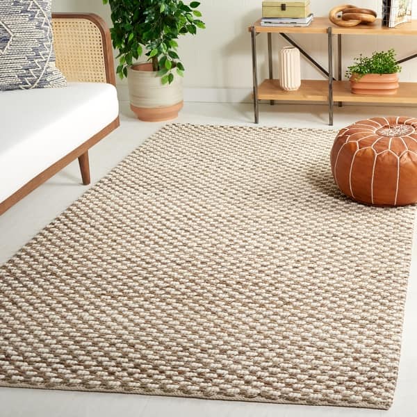 SAFAVIEH Handmade Natural Fiber Yngvild Farmhouse Jute Rug On Sale