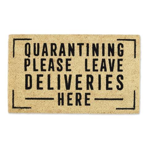 DII QuarantiningDeliveries Here Doormat - 2' x 3'