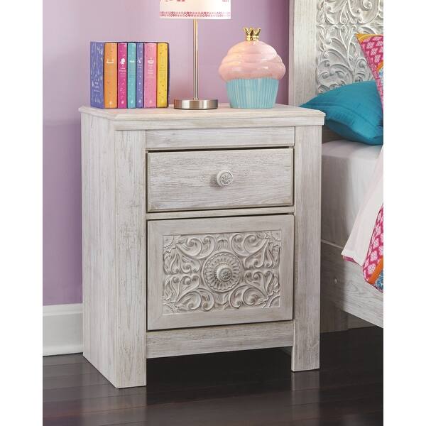 Shop Ashley Furniture B181 92 Paxberry Two Drawer Night Stand