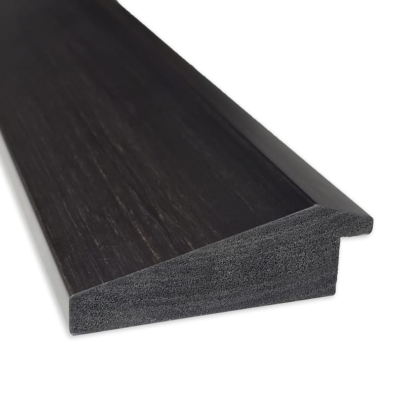 Sloped Non-Beveled Framed Full-Length Floor Leaner Mirror