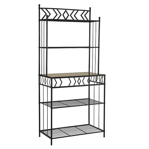 Bakers rack sale marble