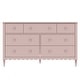 preview thumbnail 15 of 28, Charlotte/Scallop 7 Drawer Dresser