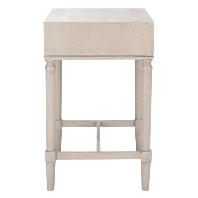 SAFAVIEH Kizzie 1-Drawer Accent Table - 19" W x 15.8" L x 26" H - 19Wx16Dx26H