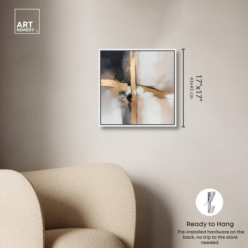 Gilded Rupture I Canvas by Art Remedy